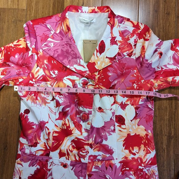 Coldwater Creek Floral Jacket/Blazer Petite - Picture 11 of 14